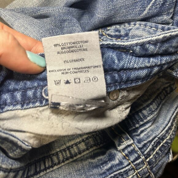 Silver Jeans Tuesday Crop Distressed Denim Jeans Women Size 28 - Picture 6 of 6
